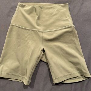 Lululemon bike shorts. Worn once, in perfect condition.
